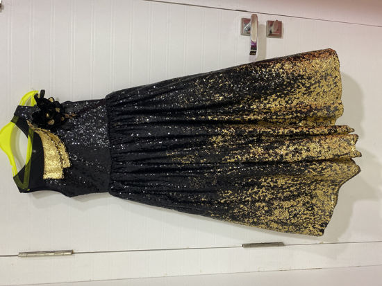 sequence long frock