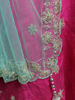 Picture of Pink bridal lehenga with heavy zardosi work