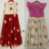 Picture of Combo of Sequence frock and organza frock for 6-8Y