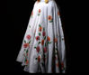 Picture of Hand-painted Uppada Silk Lehenga with 2 blouses and dupatta