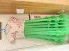 Picture of Parrot Green combination long frock