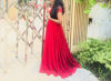Picture of Maroon long frock
