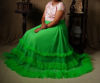 Picture of Parrot Green combination long frock
