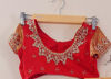 Picture of Pure Kanchi pattu lehenga with maggam work blouse and dupatta For 6-8Y