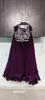 Picture of Pretty Wine colour Lehenga with maggam work croptop