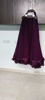 Picture of Pretty Wine colour Lehenga with maggam work croptop