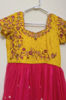 Picture of Beautiful Long Frock with Maggam Work