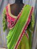Picture of Chiffon pearl work multi color lehenga voni and blouse