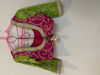 Picture of Chiffon pearl work multi color lehenga voni and blouse