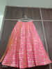 Picture of Golden pink lehenga