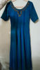 Picture of Peacock Blue Anarkali Dress