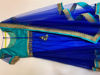 Picture of Royal blue Lehanga with Green Blouse