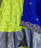 Picture of Jute Pattu Lehenga with banaras Croptop and Dupatta