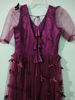 Picture of Net 3D butterfly frock with back trail and 2 tails