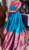 Picture of Beautiful fancy banaras  dress with big border and full length sleeves
