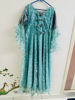 Picture of Leafy Net Frock with Bows model and Heavy Ruffle hands