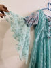 Picture of Leafy Net Frock with Bows model and Heavy Ruffle hands