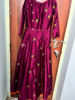 Picture of Purple color Long frock