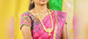 Picture of Pink & Purple Pattu Saree with Maggam & Aari Work Embroidery Blouse