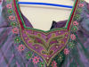 Picture of Pink & Purple Pattu Saree with Maggam & Aari Work Embroidery Blouse