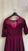 Picture of Wine colour party wear dress