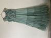 Picture of Party wear Green netted long frock