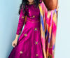 Picture of Purple color Long frock