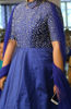 Picture of Designe wear royal blue full length frock