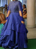 Picture of Designe wear royal blue full length frock