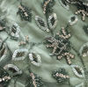 Picture of Party wear Green netted long frock