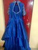 Picture of Designe wear royal blue full length frock