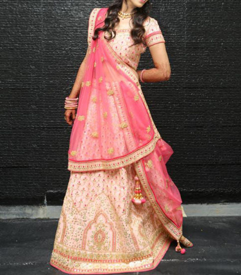 Buy Fancy Red Embroidery Lehenga Choli For Ladies at Rs.8999/Piece in  beawar offer by Meridian Designers Collection