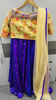 Picture of Crop top and lehenga with dupatta