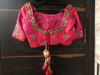 Picture of Yellow lehnga with pink duppatta & blouse