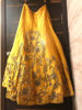 Picture of Yellow lehnga with pink duppatta & blouse