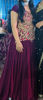 Picture of Wine Color Long gown