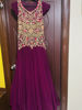 Picture of Wine Color Long gown