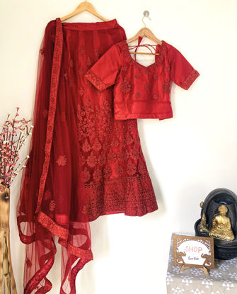 Picture of Red Lehenga