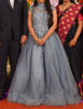 Picture of Greyish Blue Flared Gown