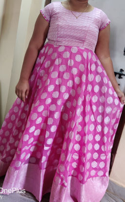 Picture of Baby pink Long Dress