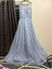 Picture of A beautiful gown with silver color