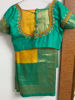 Picture of Yellow Fancy Saree with hand work blouse