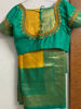 Picture of Yellow Fancy Saree with hand work blouse