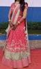 Picture of Pink and pista green Lehenga