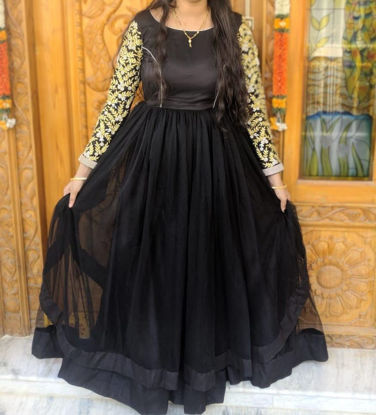 Picture of Black Long frock