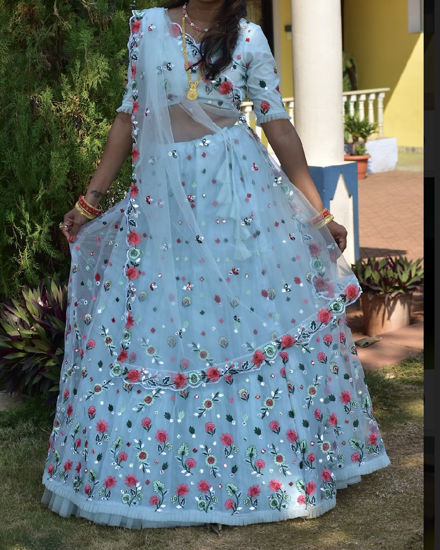 Picture of Floral lehenga