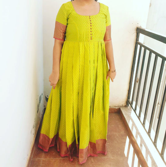 Picture of Semi Kanchi Long Frock