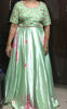 Picture of Green shibori Long Frock