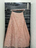 Picture of Peach lehenga with glitter work