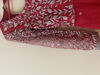 Picture of Beautiful Red Zardosi Maggam work Long Frock